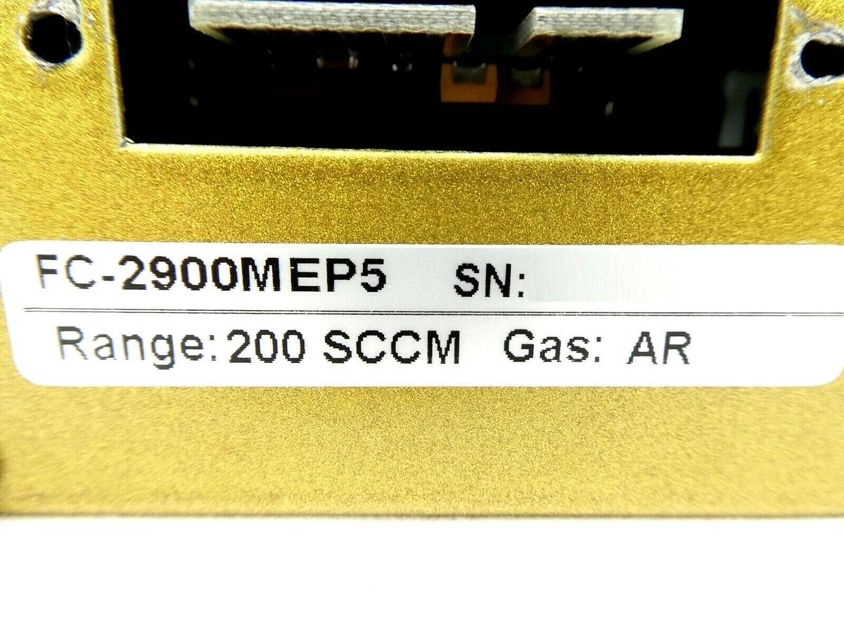 Used Tylan FC-2900MEP5 Mass Flow Controller MFC 200 SCCM Ar 2900 Series Working Spare