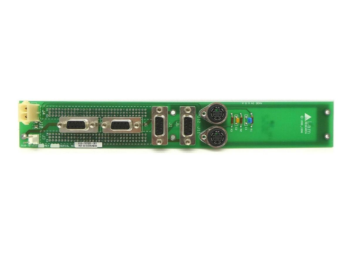 Used Lam Research 810-707020-001 VME I/O Motherboard Backplane PCB Continuum Spare