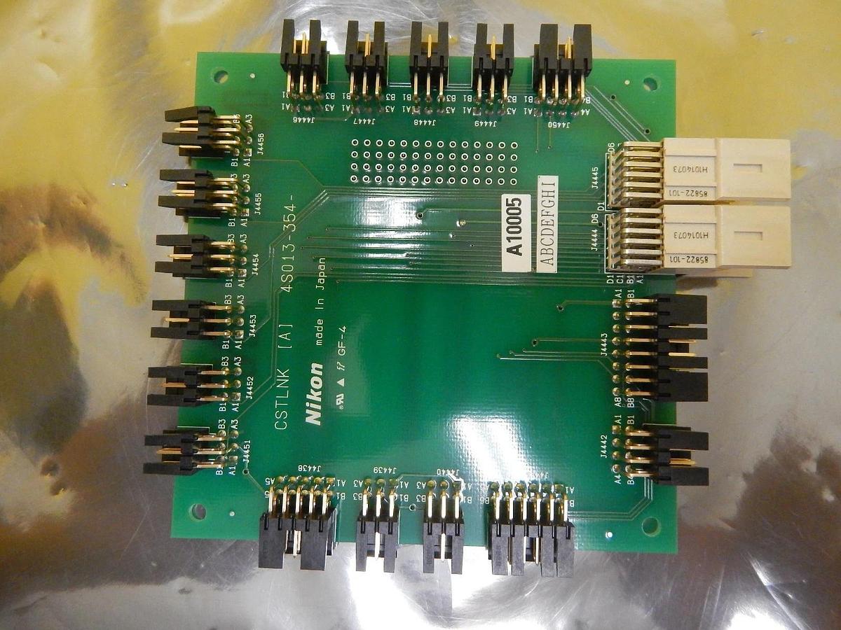 Used Nikon 4S013-354 Cassette Elevator Interconnect Board CSTLNK [A] PCB Used Working