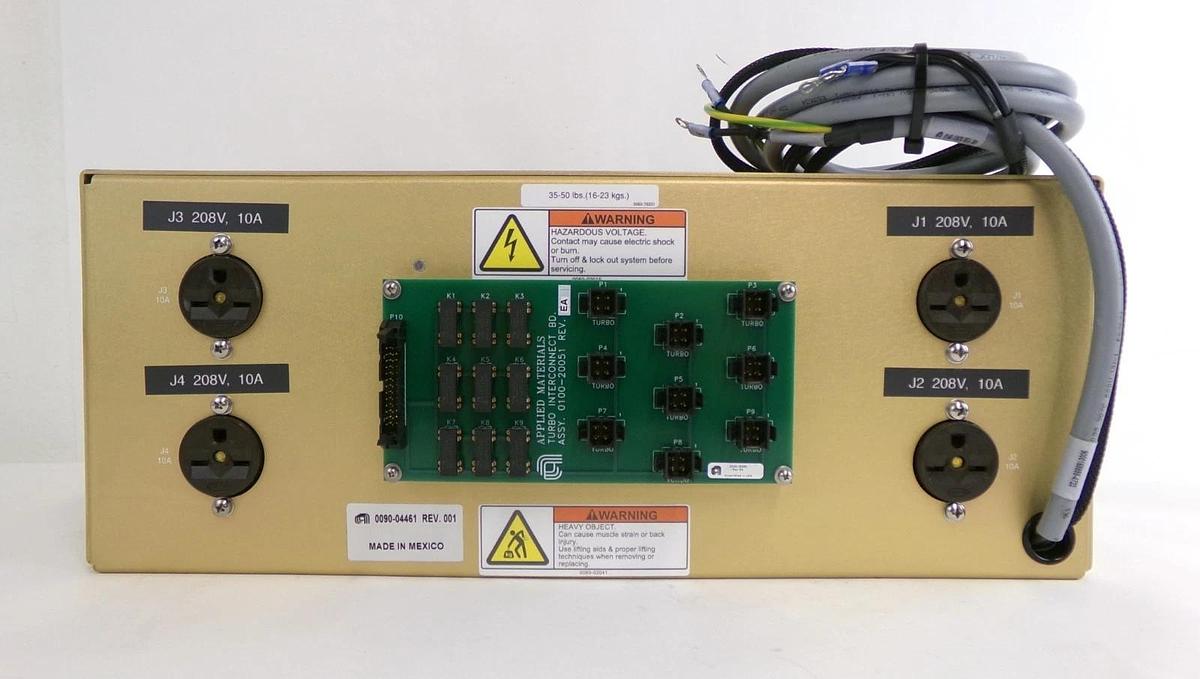 AMAT Applied Materials 0090-04461 Turbo Controller AC Box Assembly New Surplus