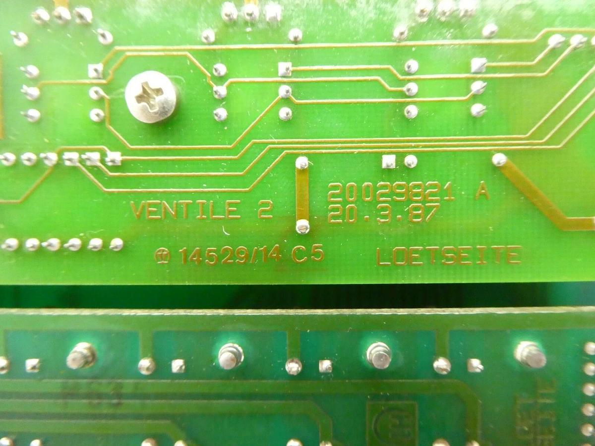 Used Leybold 200 29 937 Power Distribution LV Module PCB Card UL 500 Working Spare
