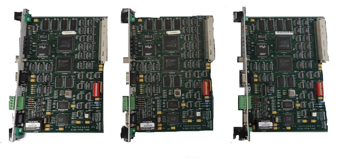 Used S-S Technologies 5136-PFB-VME Direct Link Interface PCB Card Lot of 3 Working
