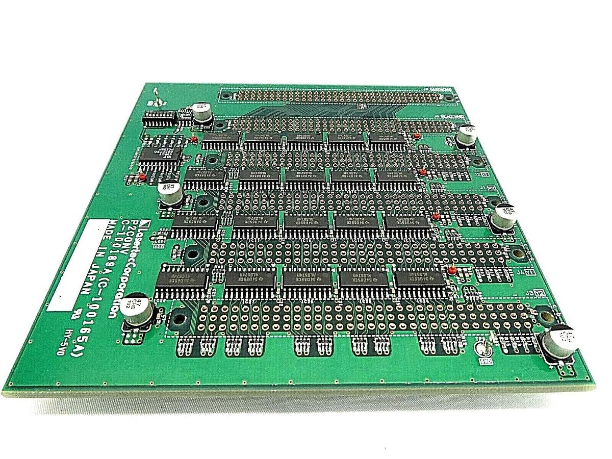 Used Lasertec C-100189A Backplane Board PCB P2CONV C-100165A Working Surplus