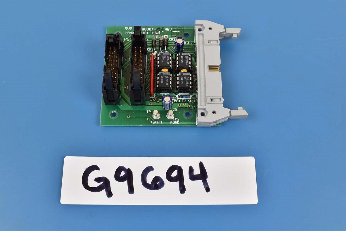 Used SVG 99-80304-01 PCB Handler Interface Board