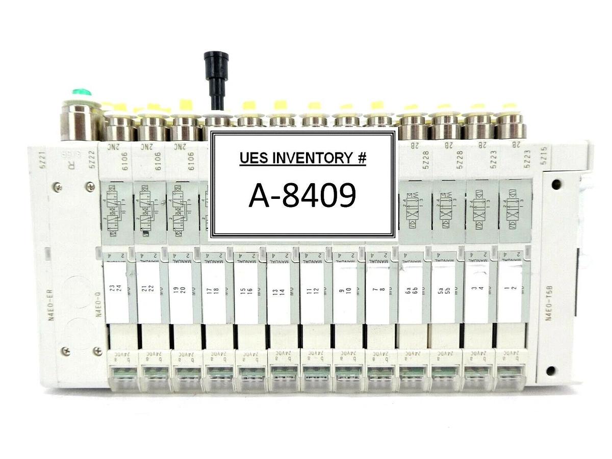 Used CKD N4E0 13-Port Pneumatic Manifold N4EO20 N4E010 N3E0660 TEL Lithius Working