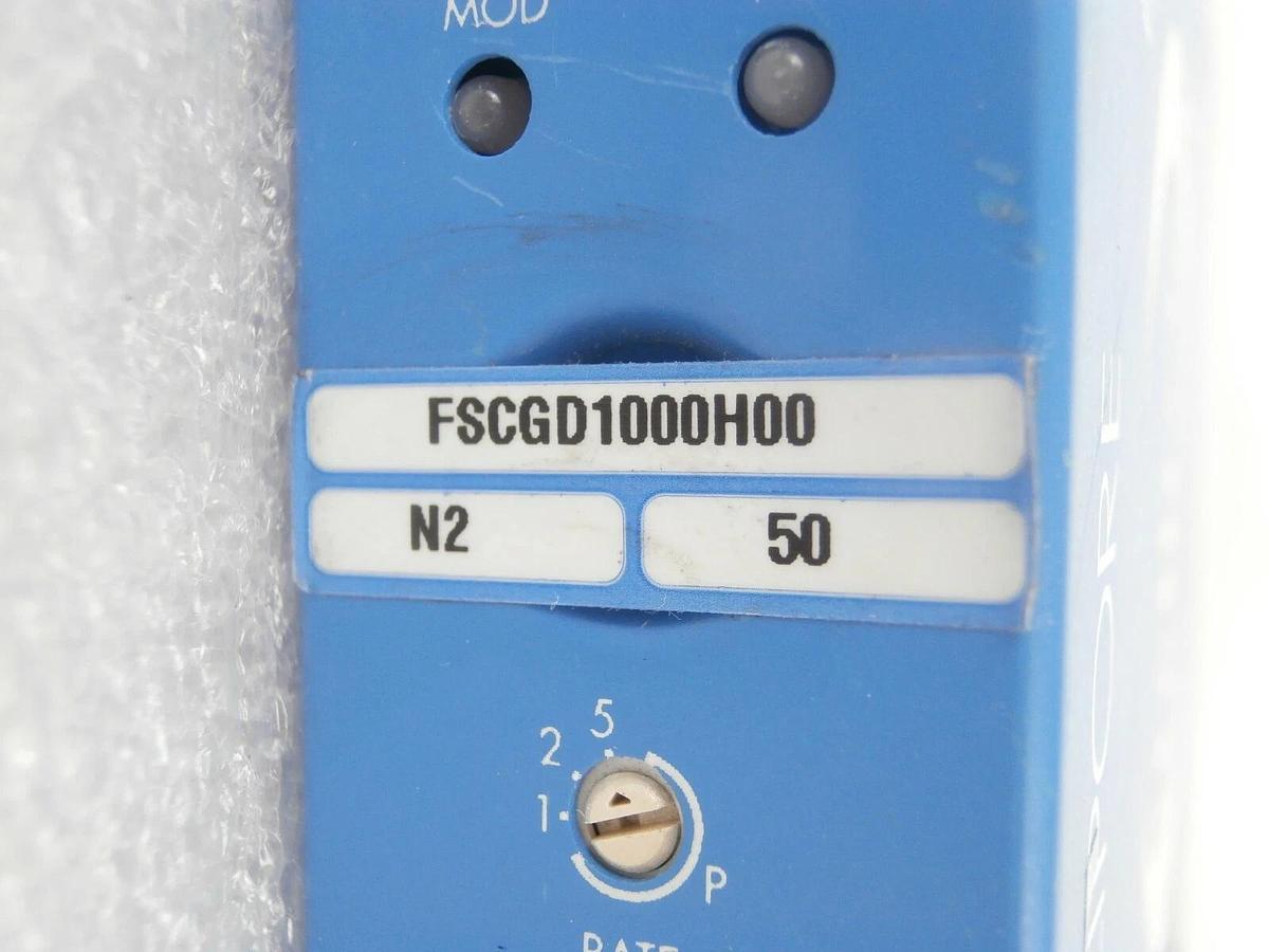 Used Millipore FSCGD1000H00 Mass Flow Controller MFC IntelliFlow 50 SCCM N2 Working