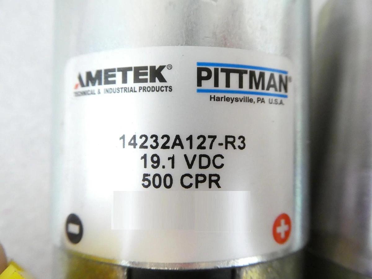 Used Ametek 14232A127-R3 Servo Motor Pittman Asyst 9700-9102-01 Lot of 2 Working