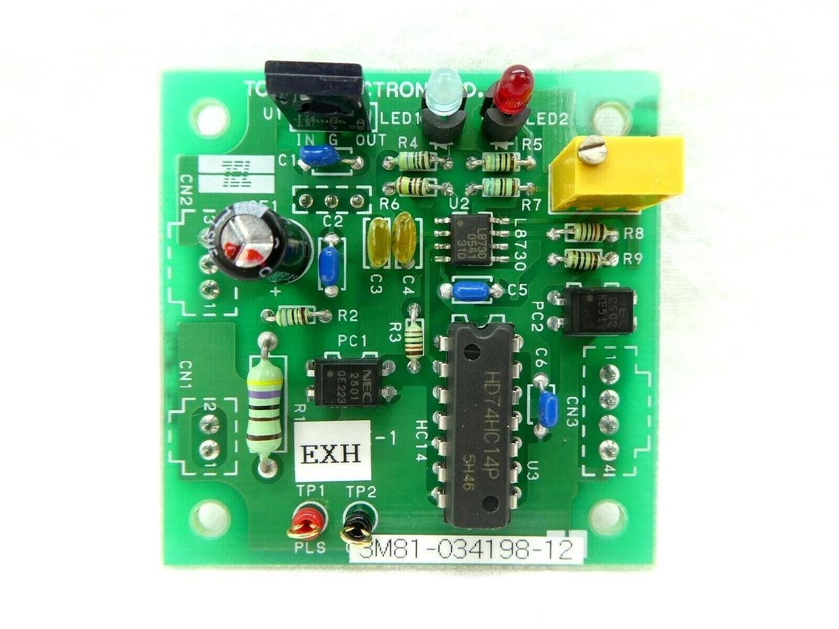 Used TEL Tokyo Electron 3M81-034198-12 Process Board PCB TYB62K-1/DCFA Trias Working