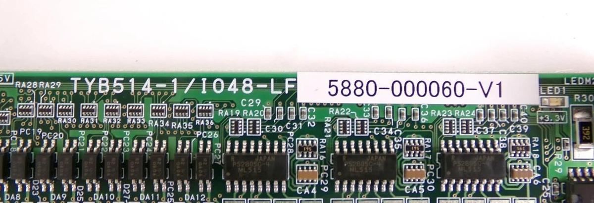 Used TEL Tokyo Electron 5880-000060-V1 PCB Card TYB514-1/IO48-LF Lot of 2 Working