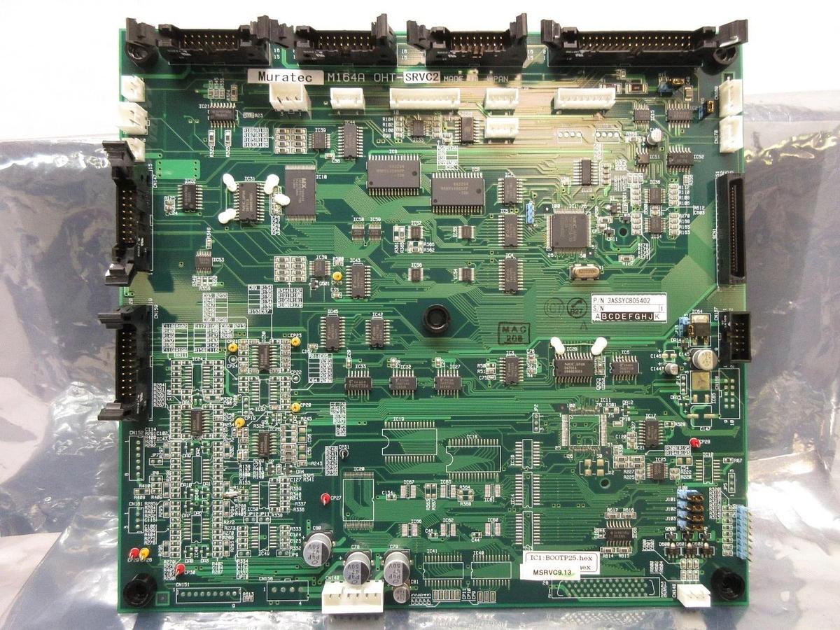 Used Muratec 3ASSYC805402 Interface Board PCB OHT-SRVC2 M164A Used Working