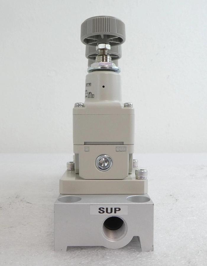 SMC IRM10-4-14 Precision Regulator Manifold Lot of 2 New Surplus