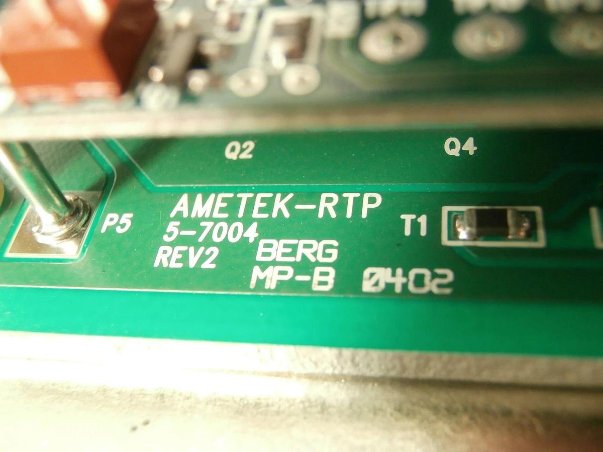 Used Ametek 5-7004 AMETEK-RTP Fan with Control PCB Assembly 5-7006 Used Working