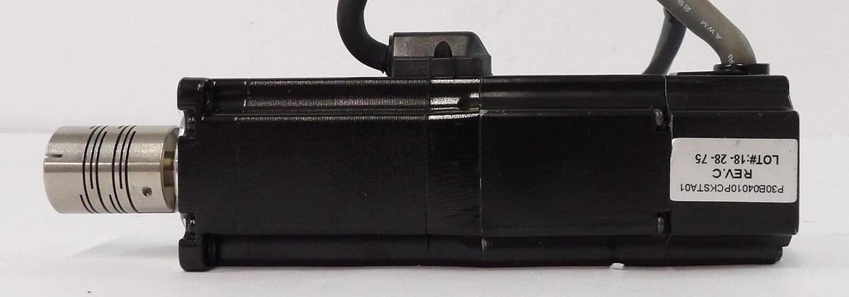 Used Sanyo Denki P30B04010PCKST AC Servo Motor BL Super P3 Lot of 2 Working Surplus