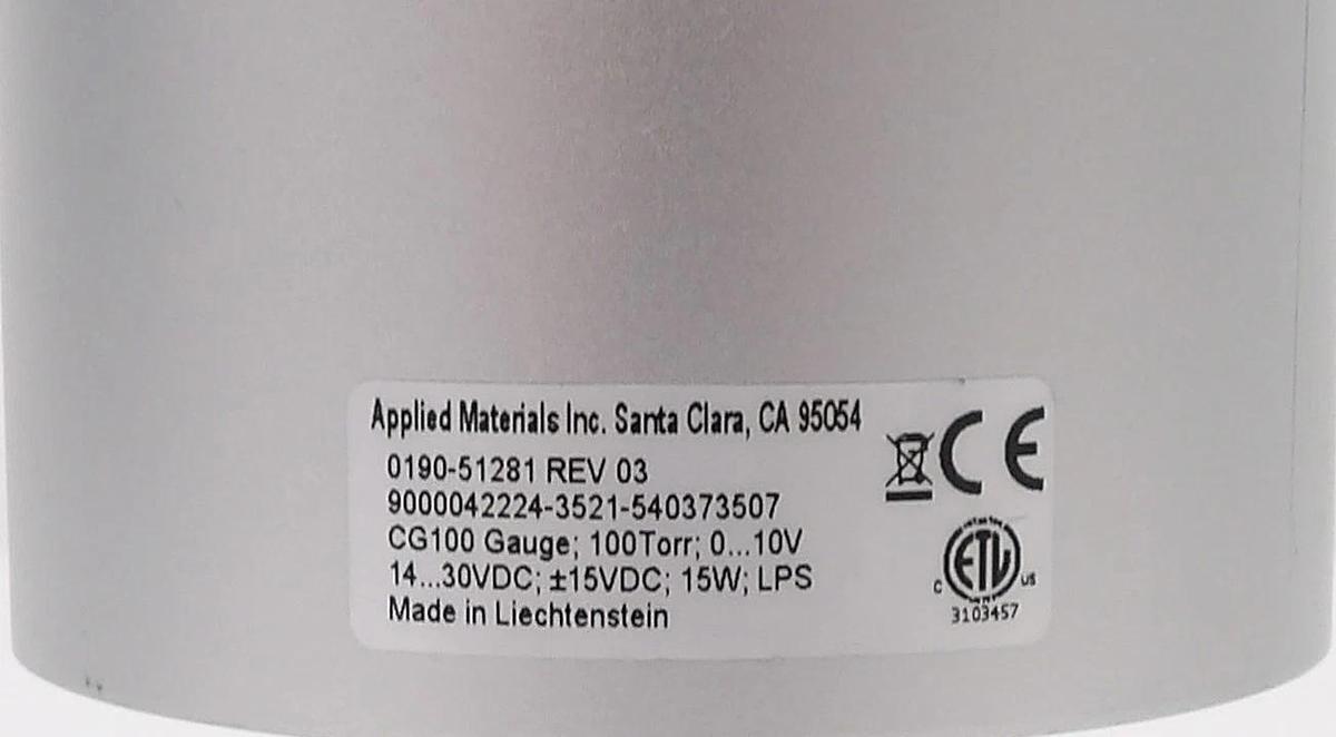 Used AMAT Applied Materials 0190-51281 Capacitance Gauge CG100 Lot of 6 Working