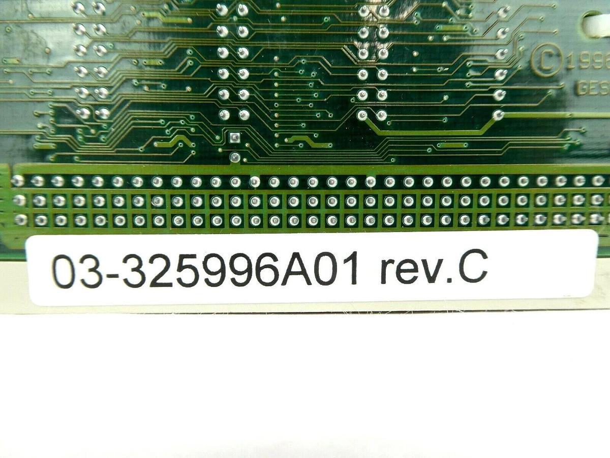 Used Gespac GESMEM-12D 9602 PCB Card GESMEM-12D ASM 03-325996A01 Untested As-Is