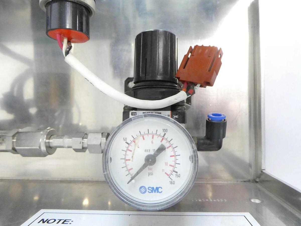 Used Cambridge Fluid Systems 0010-91663 Gas Panel AMAT Applied Materials Working