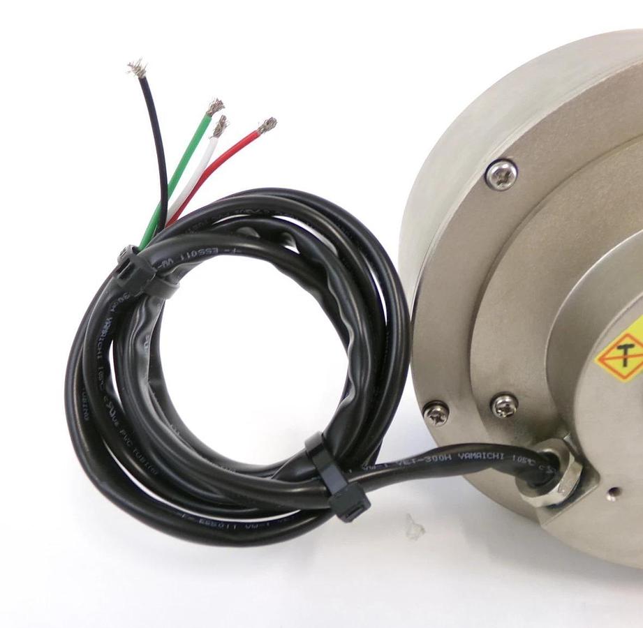 Used Sanyo Denki R2AC14055GXS72 AC Servo Motor Sanmotion Q Working Surplus