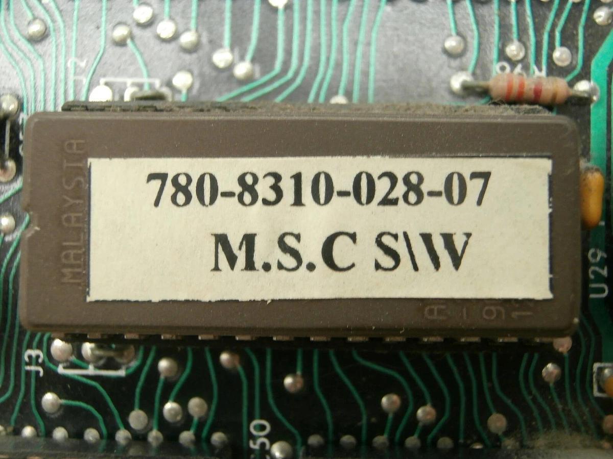 Used Kulicke & Soffa 00780-4350-000 T M.S.C S/W PCB Card 06100-4311-001-01 Working