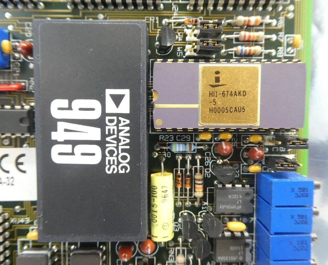 Used Analog Devices RTI-815-A-32 Analog Input PCB Card 12117 Working Surplus