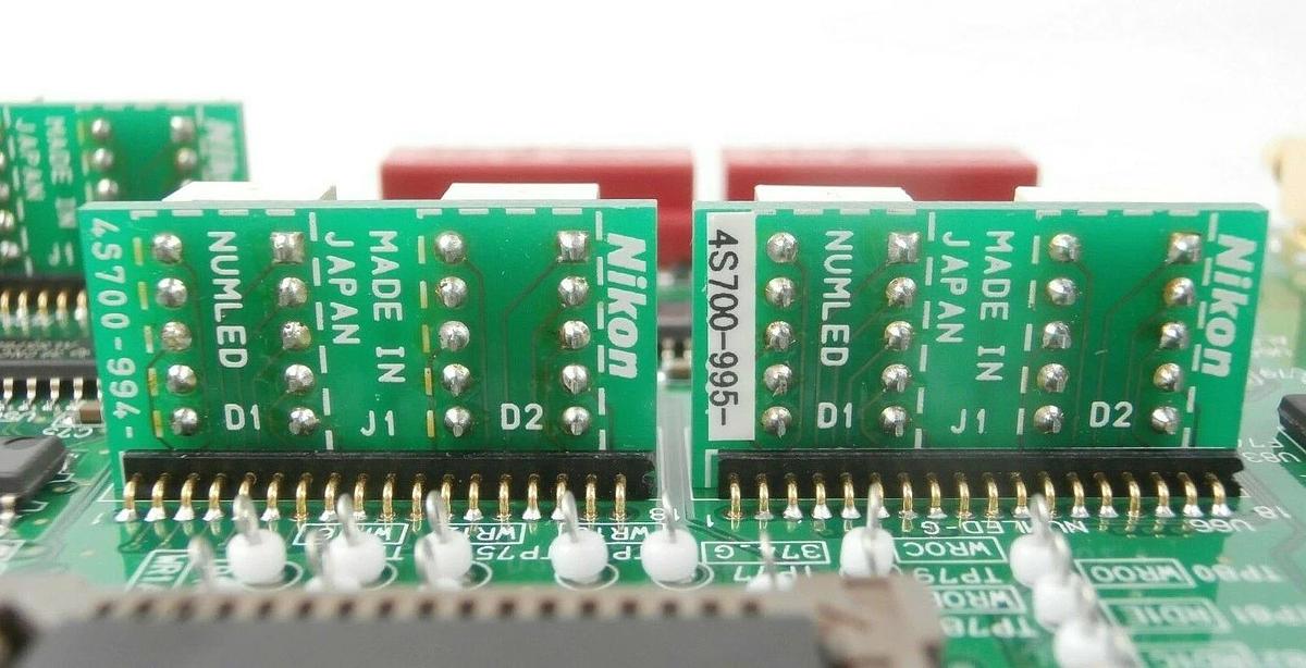 Used Nikon 4S018-750 I/O PCB Card SPIOX4 4S700-994 4S700-995 NSR-S307E Working