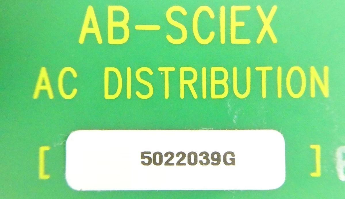 Used AB Sciex 5022039 AC Distribution PCB Board Working Spare