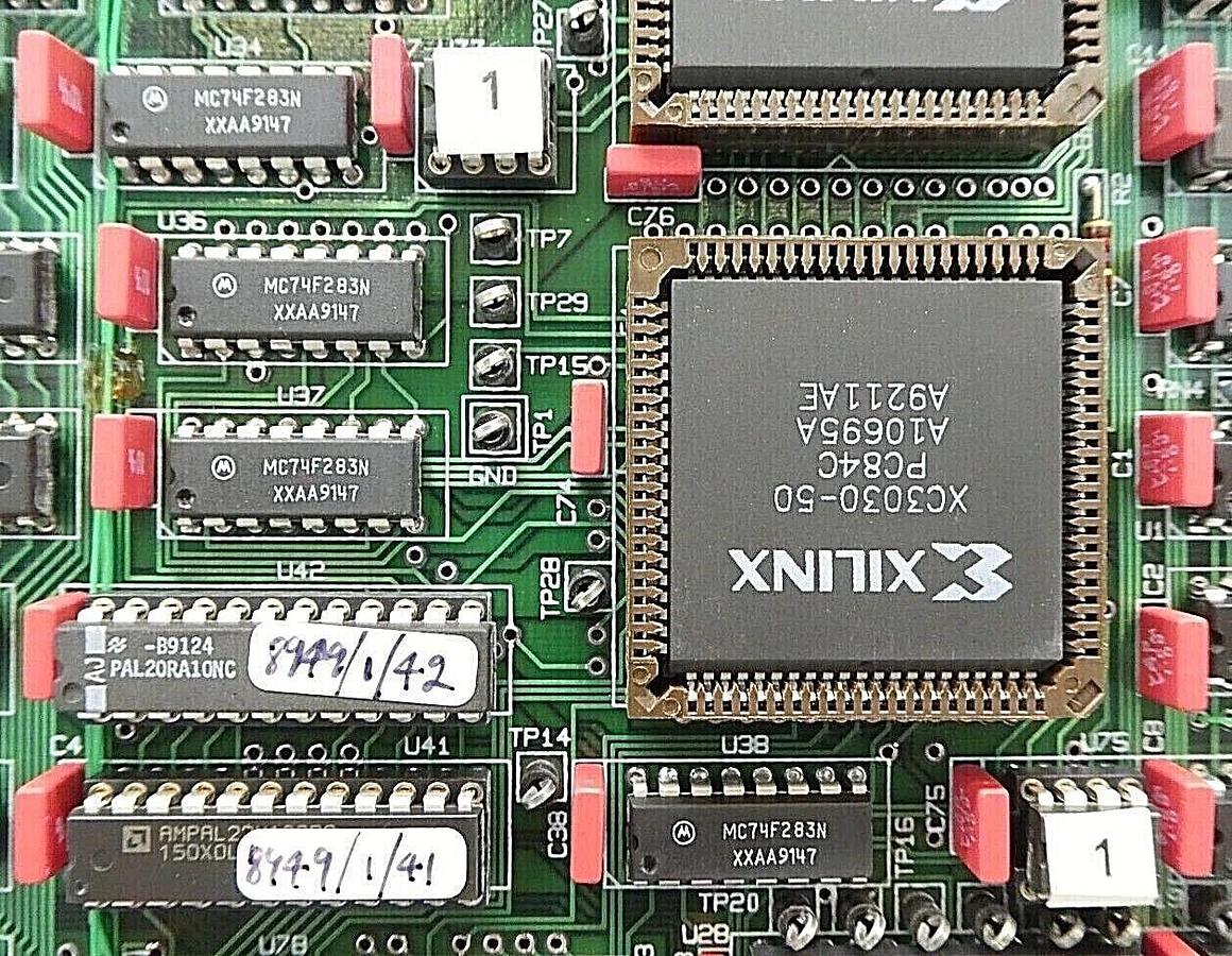 Used Computer Recognition Systems 8937-0000 Processor PCB Card 8949 Rev. B Working