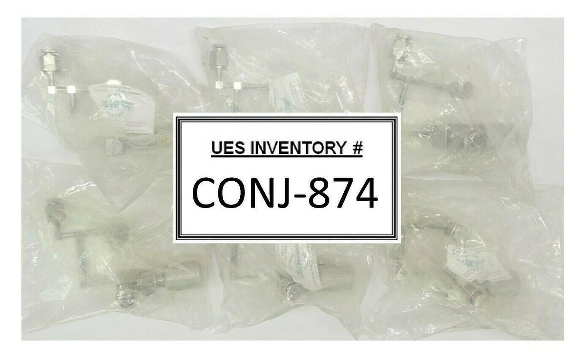 AMAT Applied Materials 0050-31381 Gas Line 6LV-BNVBW4-C Reseller Lot of 6 New