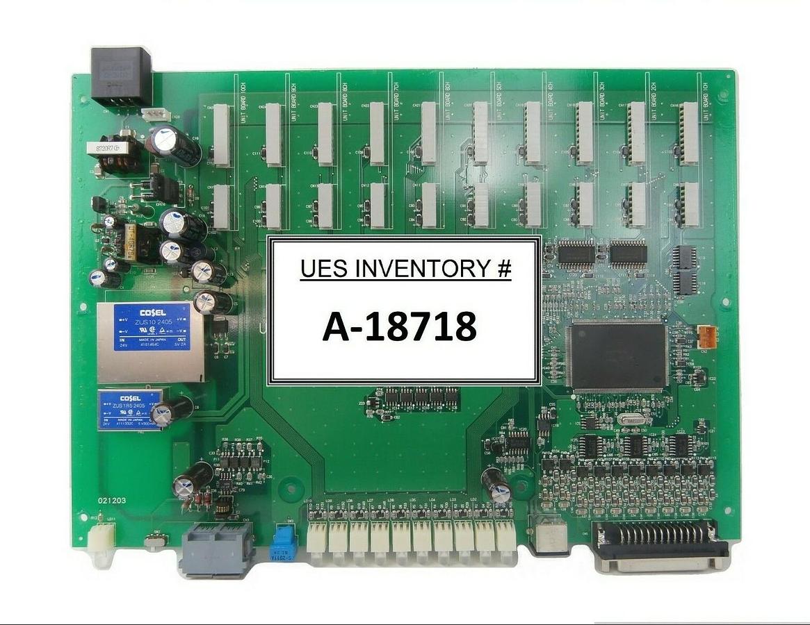 Used Tokyo Keiso UT-32751B Flowmeter Signal Converter PCB SFC-M TEL Lithius Working