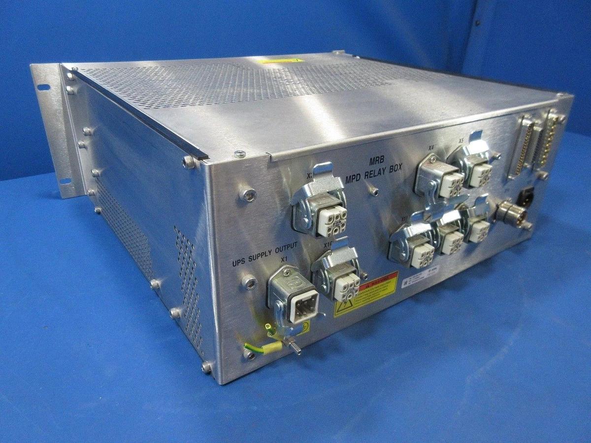 Used ASML 4022.636.27442 MPD Relay Box ASML Dual Stepper Scan Used Working