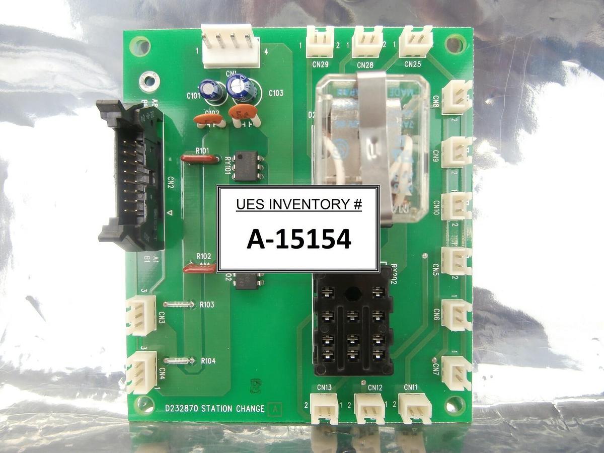 Used Hiranuma Sangyo D232870 Station Change Board PCB AS-200 Working Spare