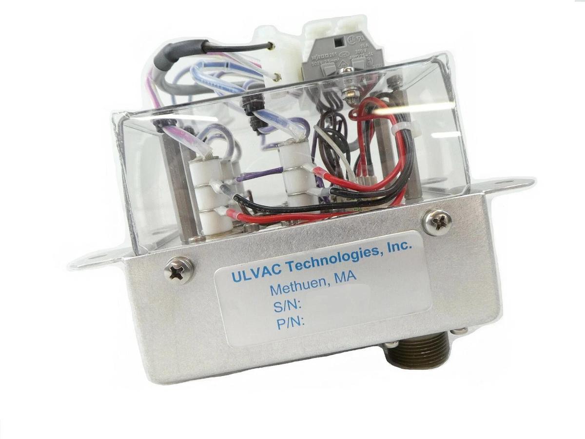 Used Ulvac Technologies High Voltage Relay Interface Assembly Gigavac 3CXS7 Working