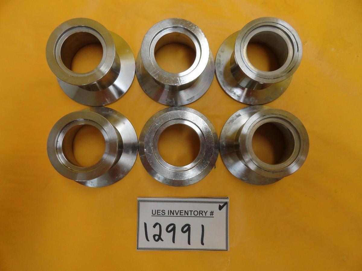 Used MKS Instruments Conical Reducer Nipple Adapter NW50 to NW40 Lot of 6 HPS Used
