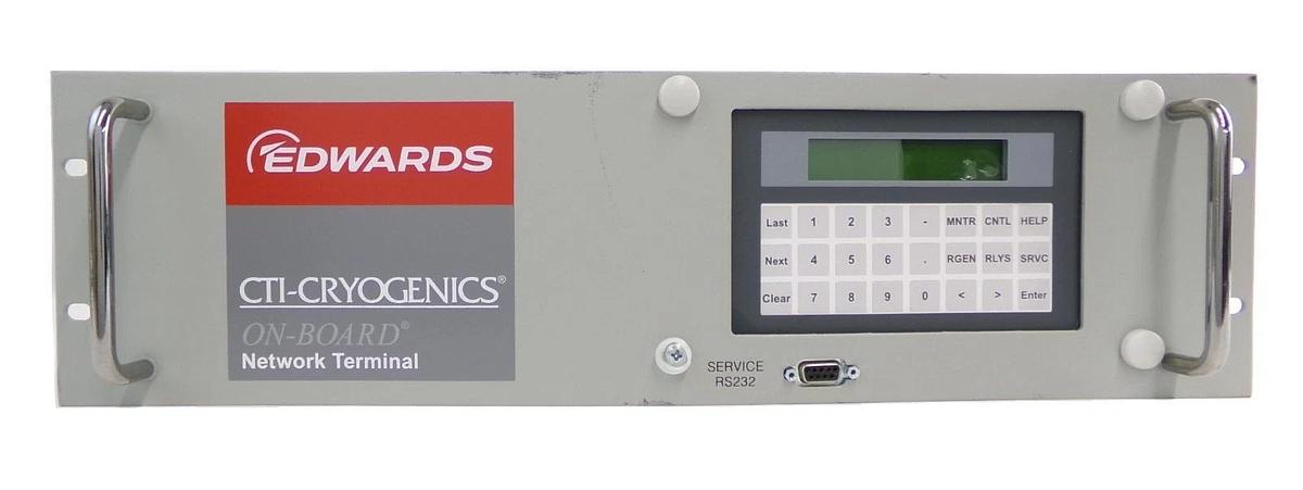 Used Edwards CTI-Cryogenics 0190-87949 On-Board Network Terminal Module Working