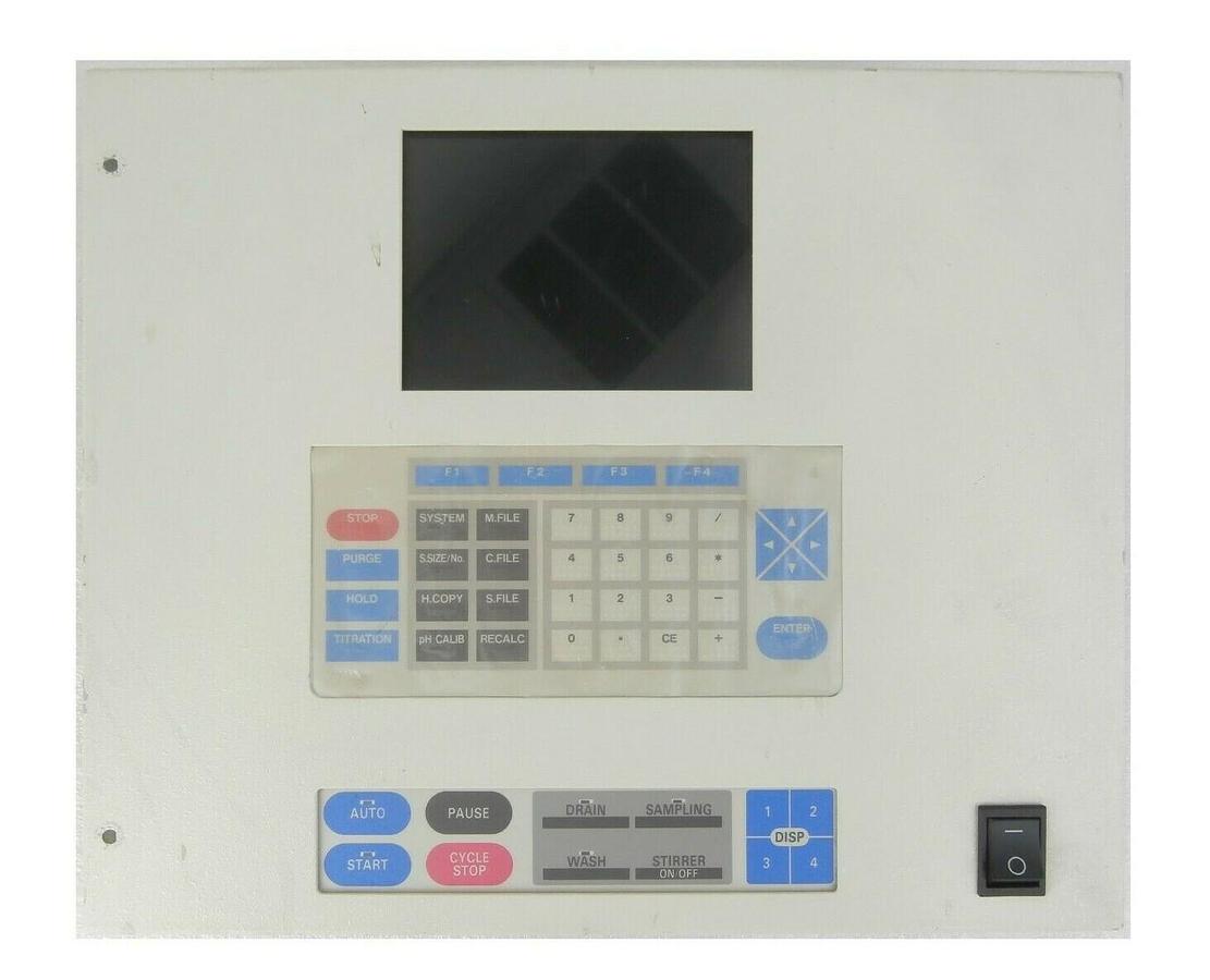Used Hiranuma Sangyo AS-200 Operator Panel Switchboard PCB 230132 D850536 Working