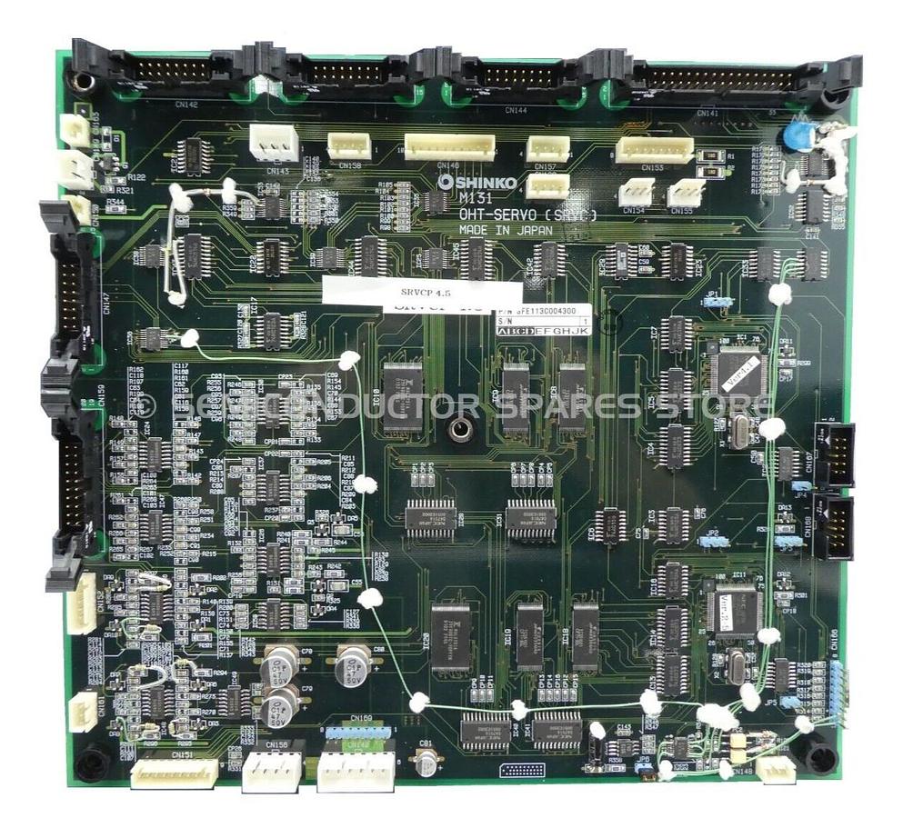 Used Shinko Electric 3FE113C004300 PCB OHT-SERVO (SRVC) M131 SRVCP 4.5 Ver. 4.1 Spare