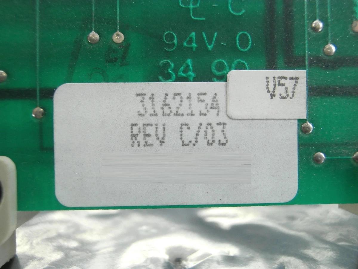 Used BTU Engineering 3162154 Logic Processor Pyrogenic Oxidation VME PCB Card Used