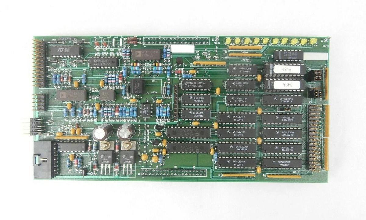 Used Kensington Laboratories 4000-60071-00 SBC Microscope Piggyback PCB Working