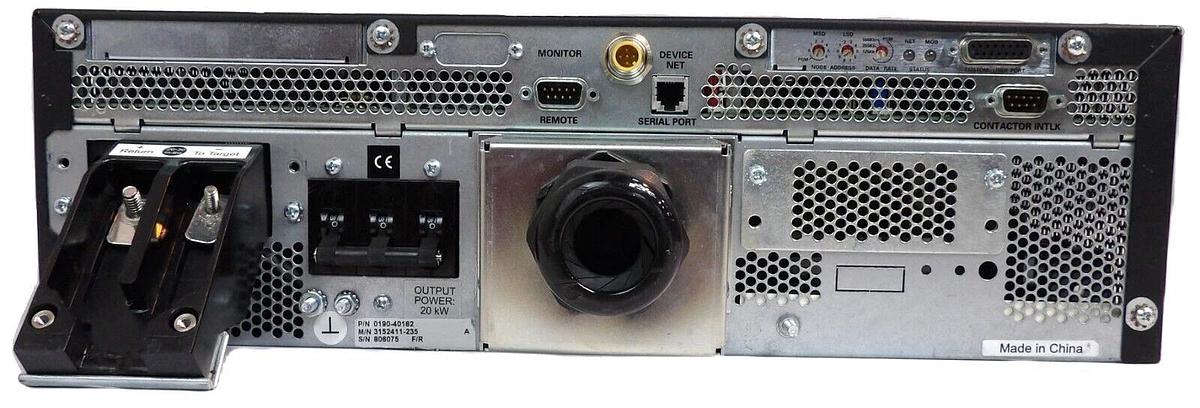 Used MDX Pinnacle 20kW AE Advanced Energy 3152411-235 DC Power Supply Untested As-Is