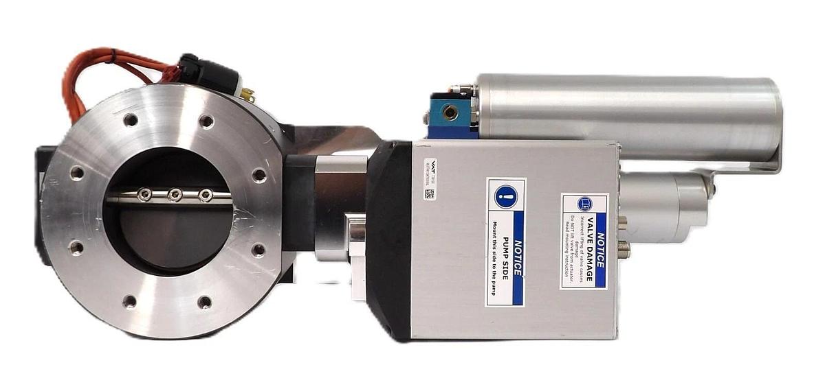 Used VAT 95038-PHGQ-AFK7 Butterfly Valve w/Integrated Pressure Controller Working