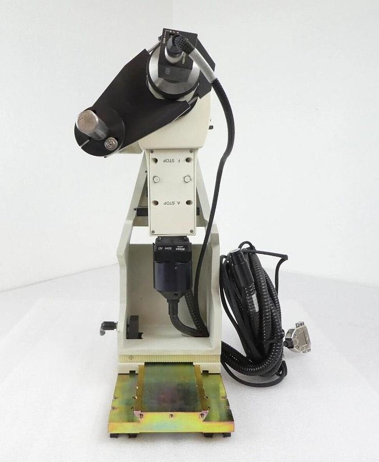 Used J-MAR Precision 300 Inspection Head Microscope Assembly Nikon Hitachi Working