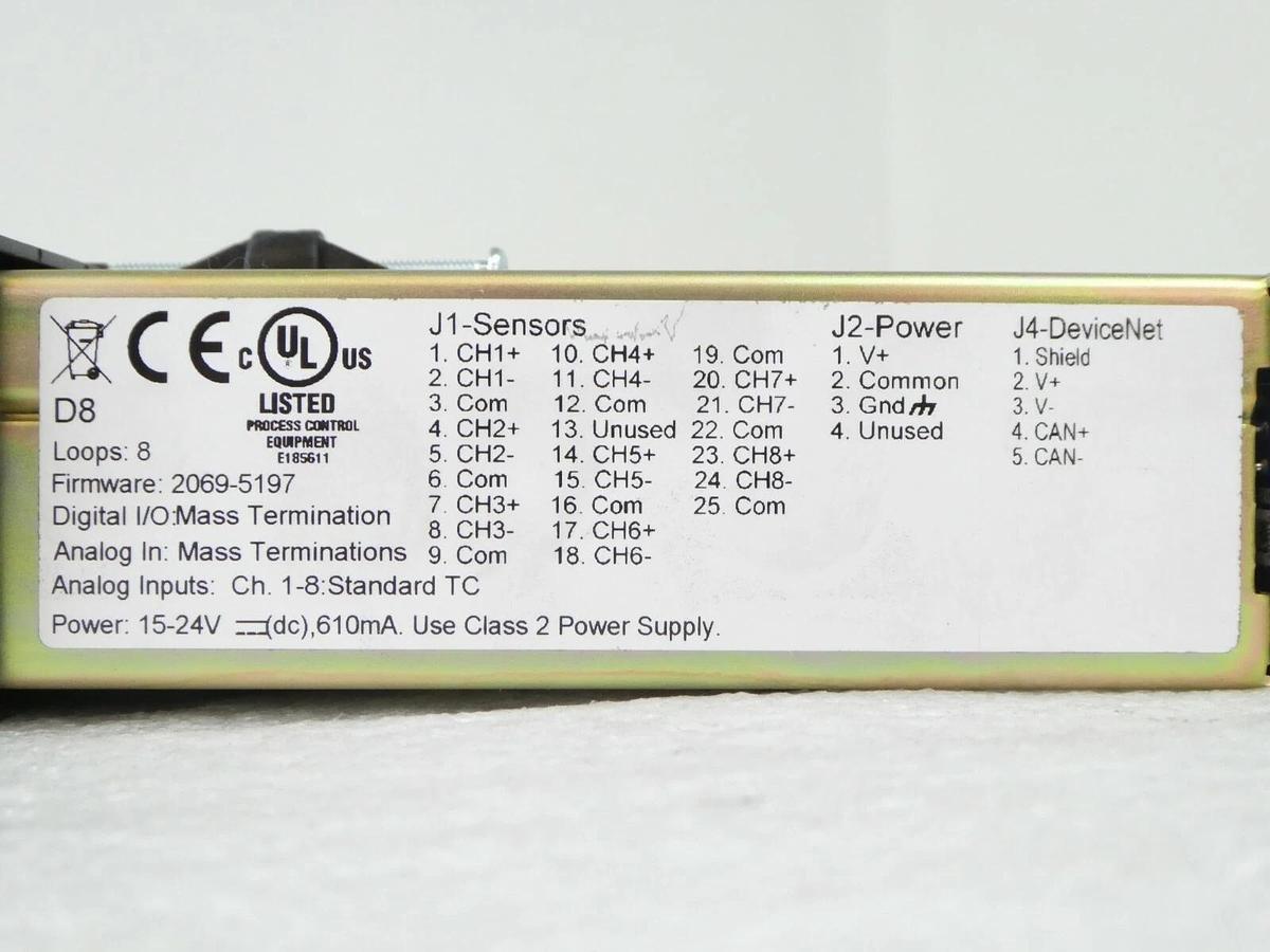 Used AMAT Applied Materials 0190-81245 TB50 Digital I/O PLC Module D8 Working Surplus
