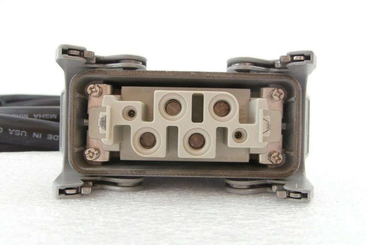 Used Edwards E21909516 iQDP Power Plug with 9 Foot Cable 2.7M iQDP40 iQDP80 Working