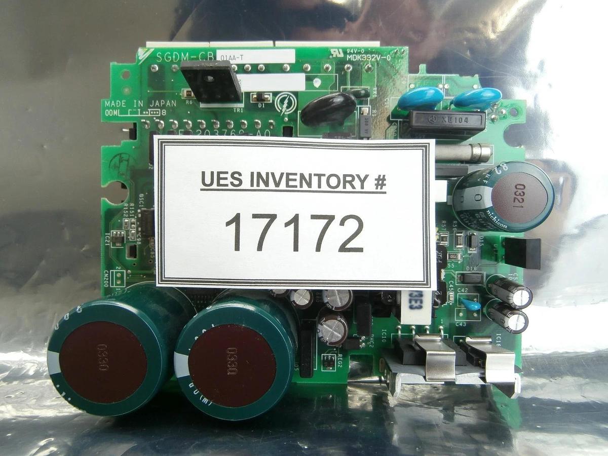 Used Yaskawa Electric SGDH-CB01AA-T Servo Drive Power/Interface PCB DF9203769-A0 Used
