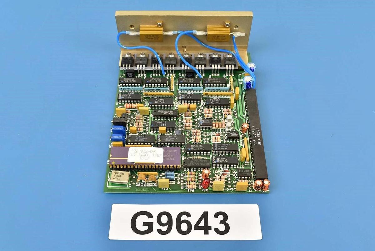 Used Tegal 99-232-004RW PCB