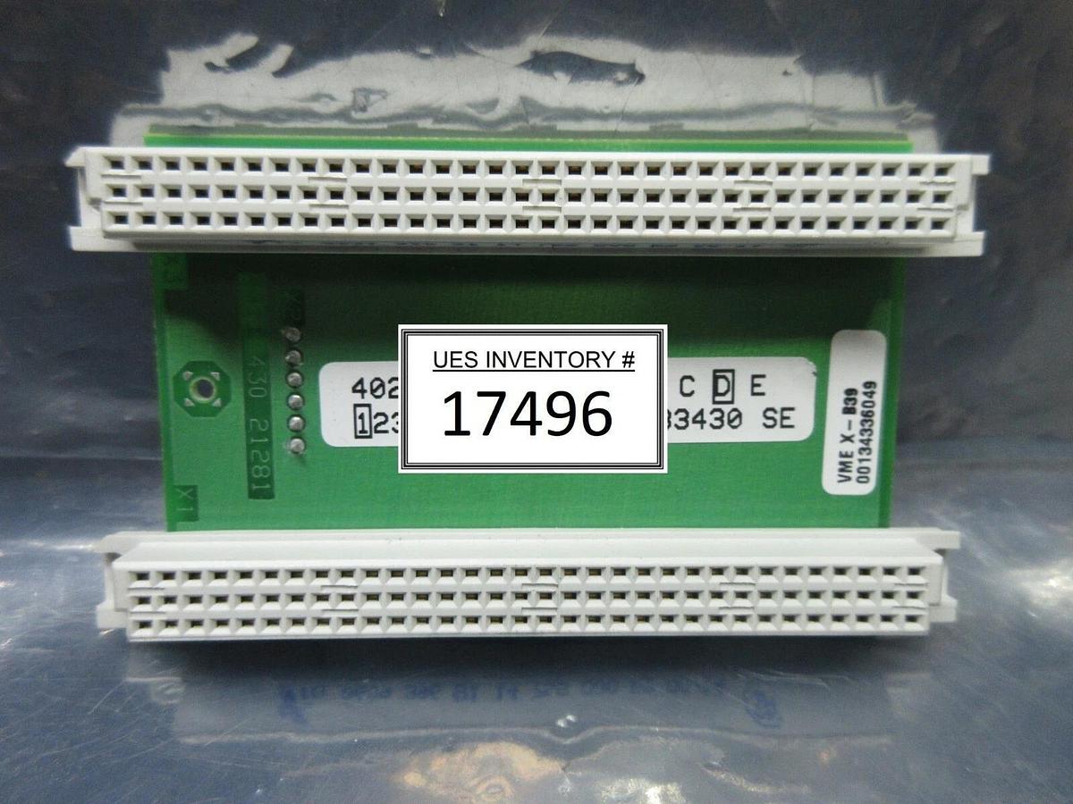 Used ASML 4022.430.2125 VME X-B39 Backplane Board PCB PAS 5000/2500 Used Working