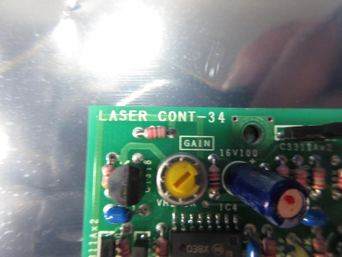 Used Lasertec Laser Cont-34 PCB Lot of 2 MD2500 Used Working