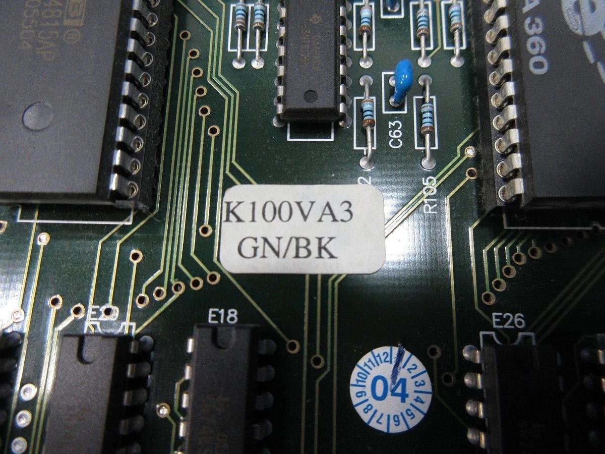 Used ADCOS GN/BK K100VA3 Encoder PCB VME A-100 Alphasem SL9021 Used Working