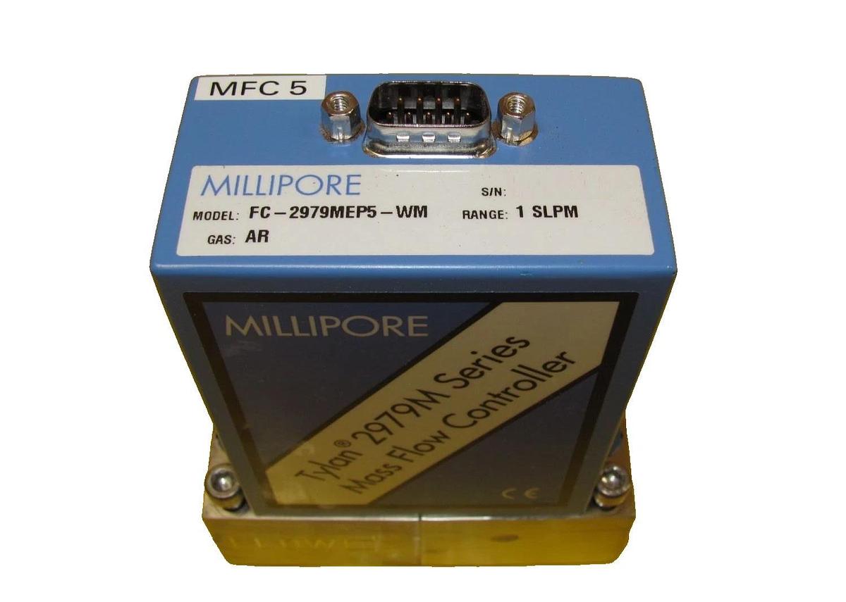 Used Millipore Tylan 2979 Series MFC Surface Mount Ar Reseller Lot of 6 Surplus
