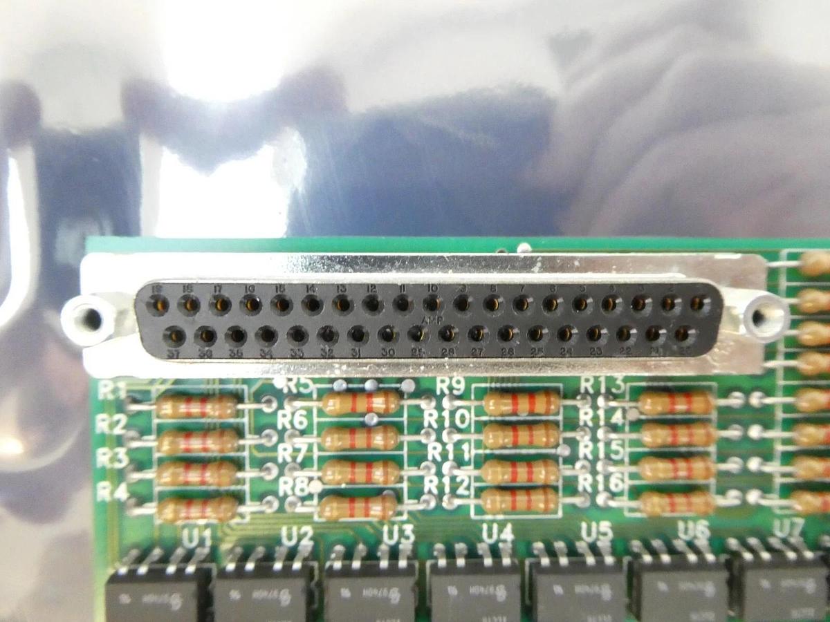 Used AMAT Applied Materials 0100-09172 8-Channel Emission/Laser Endpoint PCB Working