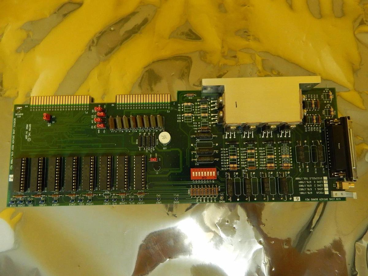 Used Gatan 678-17004 GIB Lens Driver LENS 3 PCB Card Rev. 6 JEOL JEM-2010F Used